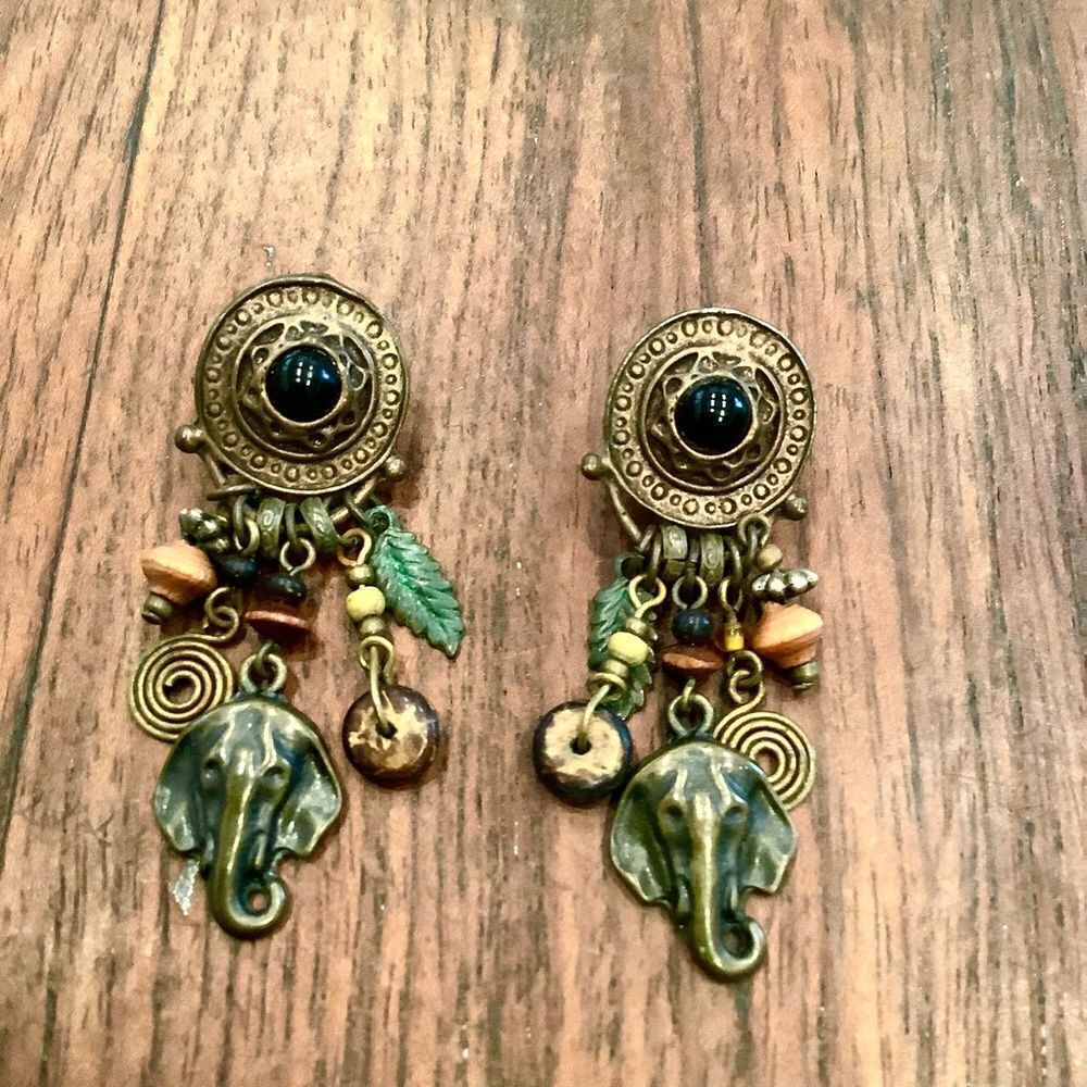 Multimedia Earrings Indian Earrings Euc